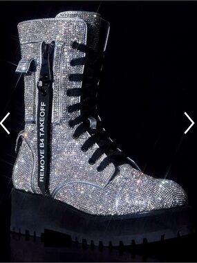 Dolls Kill Billionaire Bling Boots